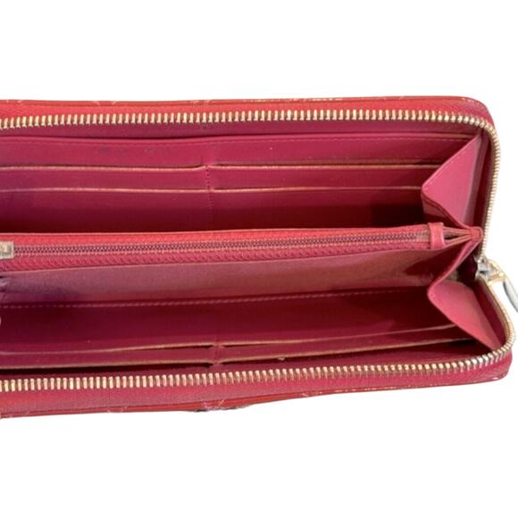 Chanel Patent Calf Skin Zip Around Wallet - Picture 5 of 10